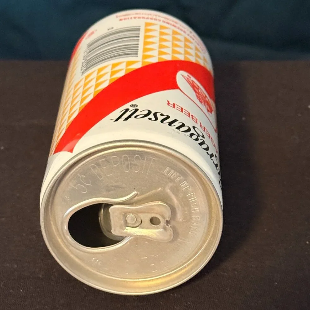 Narragansett Lager vintage beer can